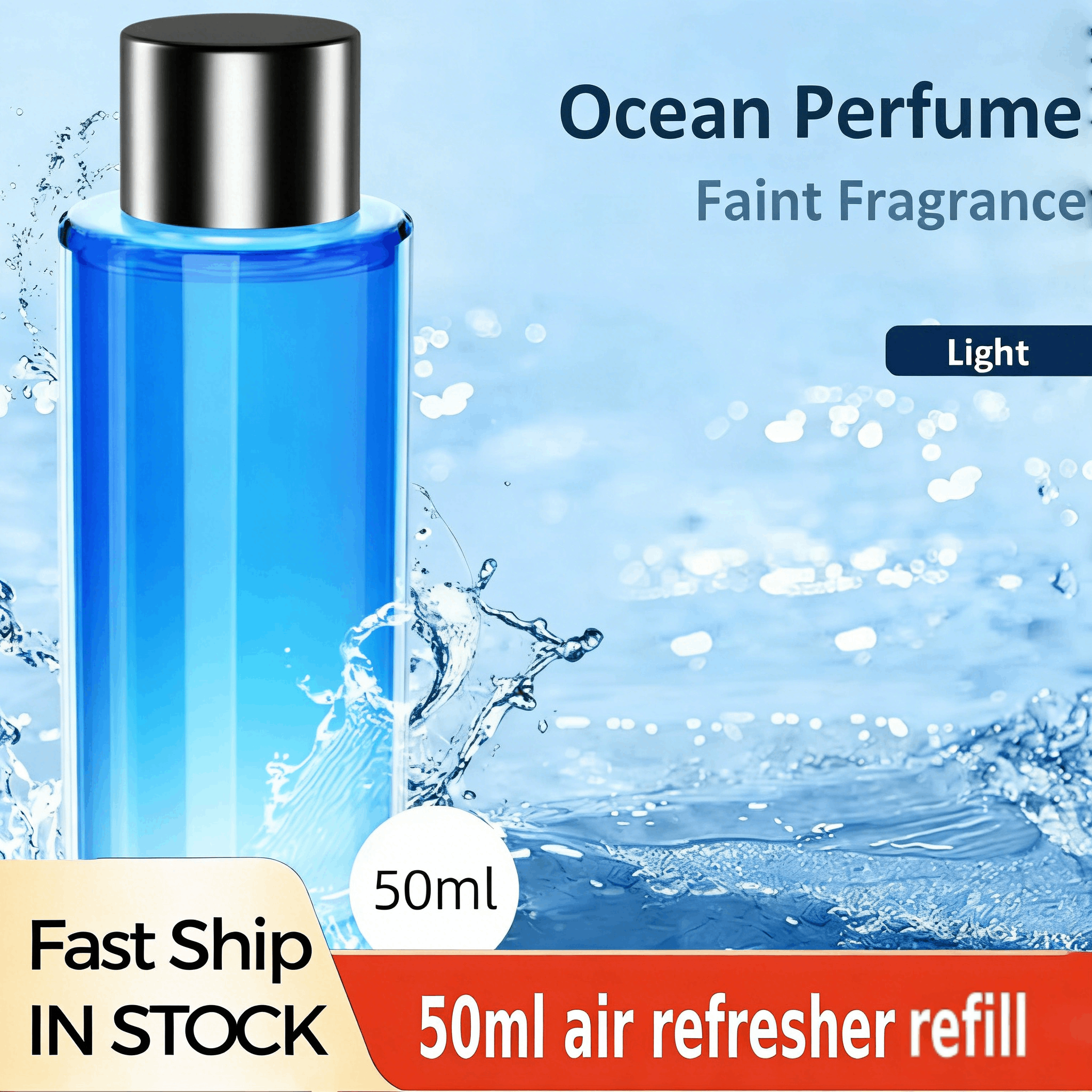 Perfume Fragrance Concentration - 50ML Car Perfume Diffuser Auto Smart