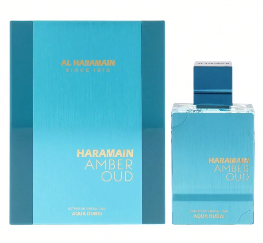 Perfume Aqua Fragrance - Al Haramain Amber Oud - Aqua