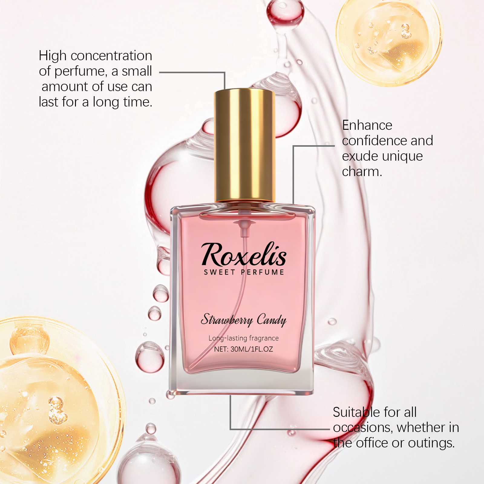 Strawberry Candy Sweet Fragran – обзор и цена Perfume Fresh Fragrance