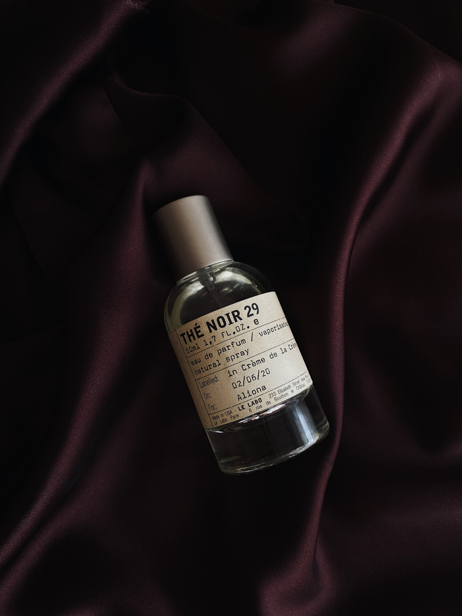 Thé Noir 29 Le Labo EDP 100ml  – обзор и цена Perfume Fragrance Paris