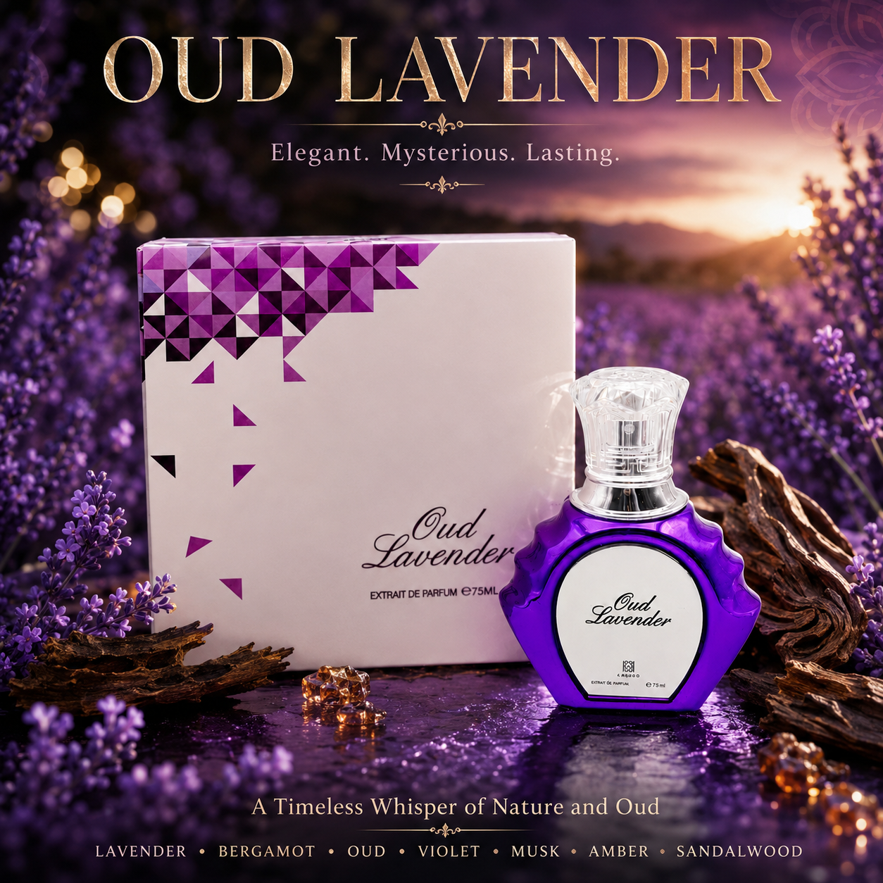 Lux Oud Lavender Extrait De Pa – обзор и цена Perfume Lavender Fragrance