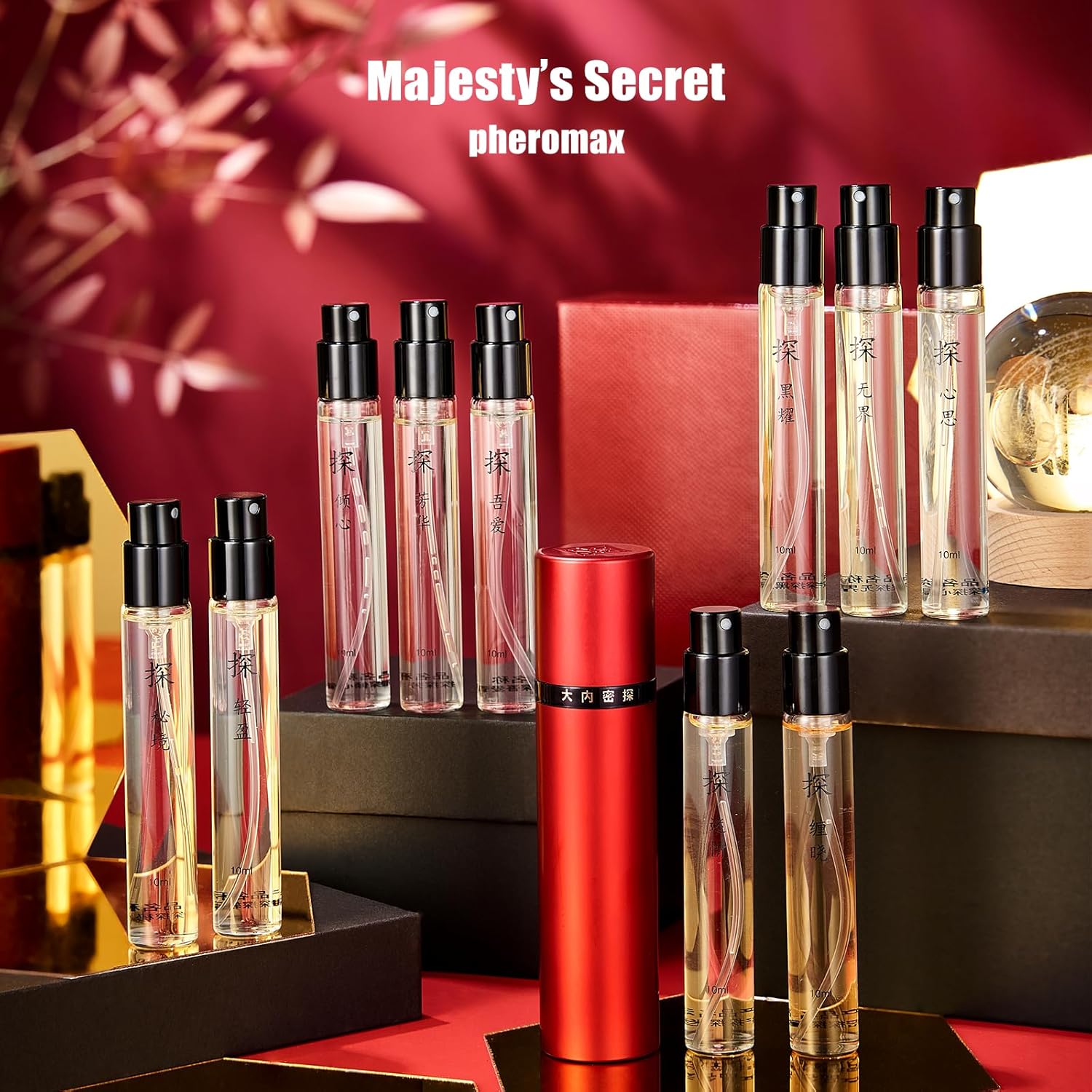 MAJESTY`S SECRET PHEROMAX Perf – обзор и цена Fragrance Perfume Spray