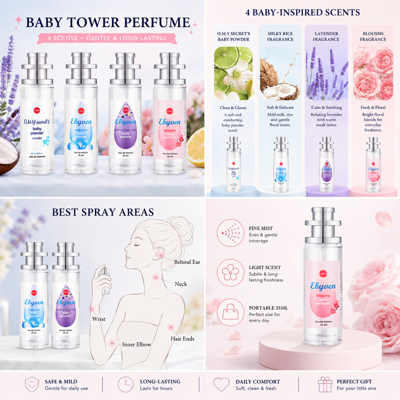 2ocs 35ml Baby Powder Perfume  – обзор и цена Perfume Lavender Fragrance