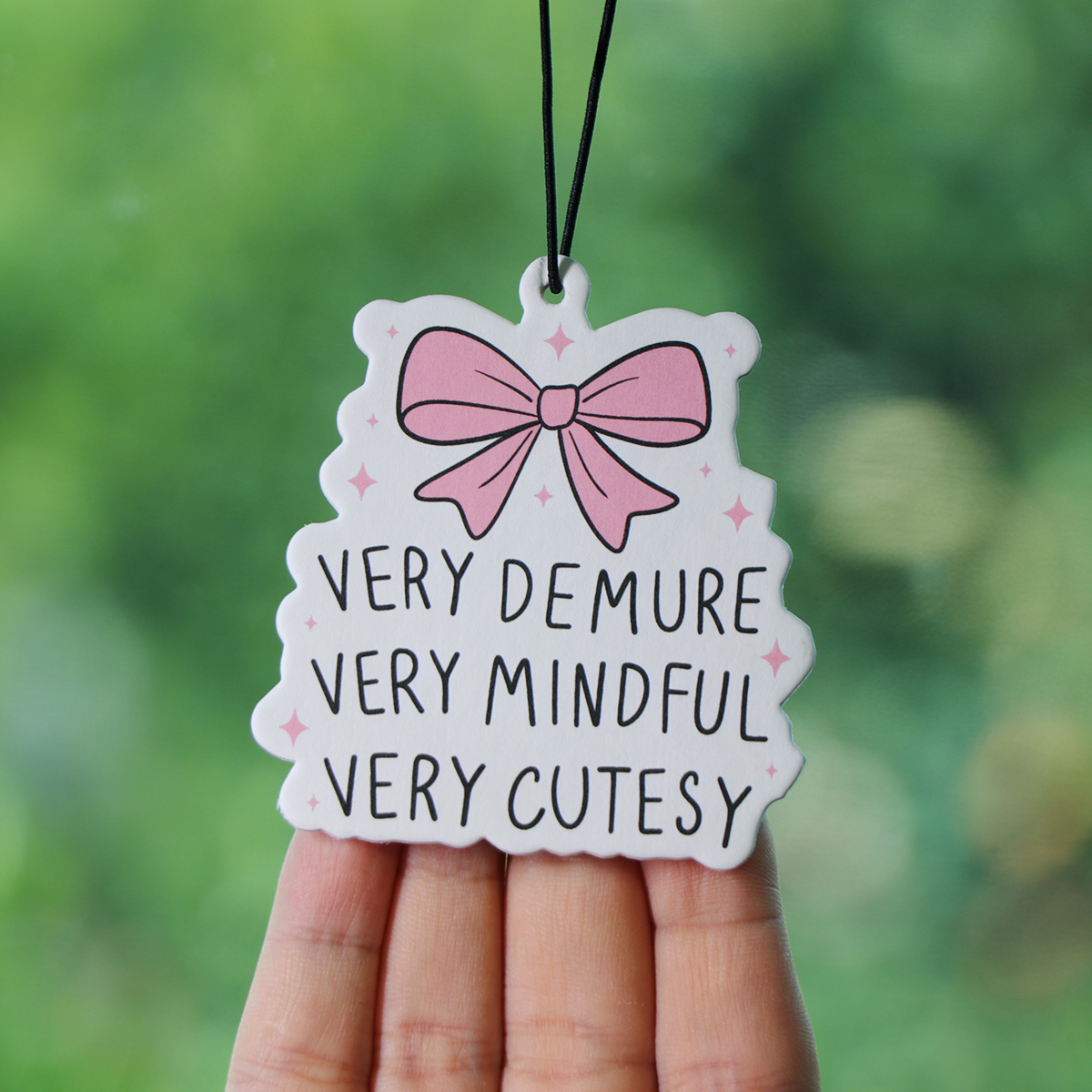 Pink Love Bow Quotes Car Aroma – обзор и цена Fragrance Quotes