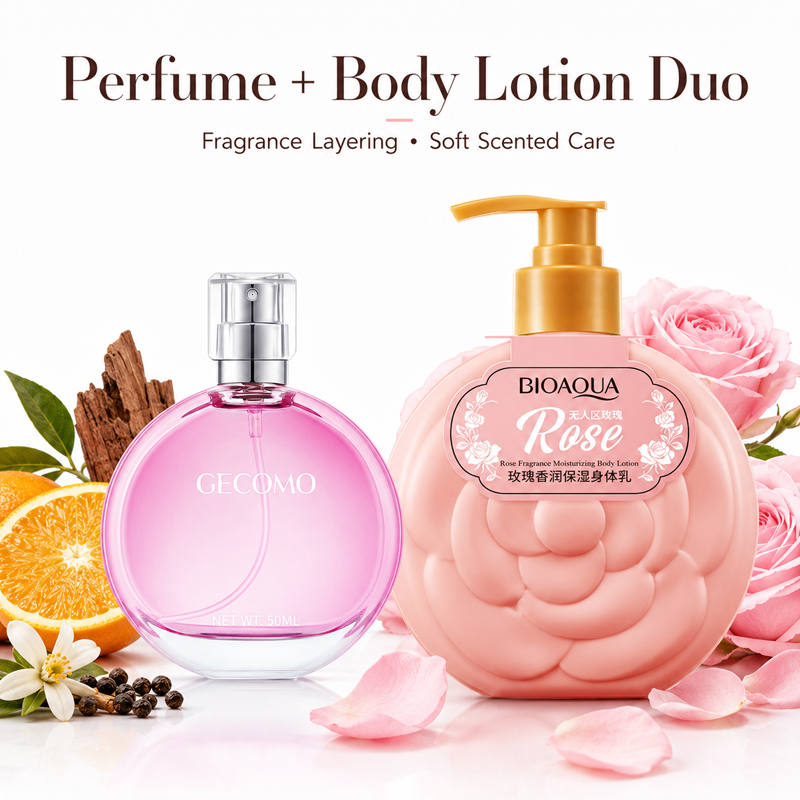 GECOMO Women's Perfume Set 50m – обзор и цена Perfume Fragrance Lotion