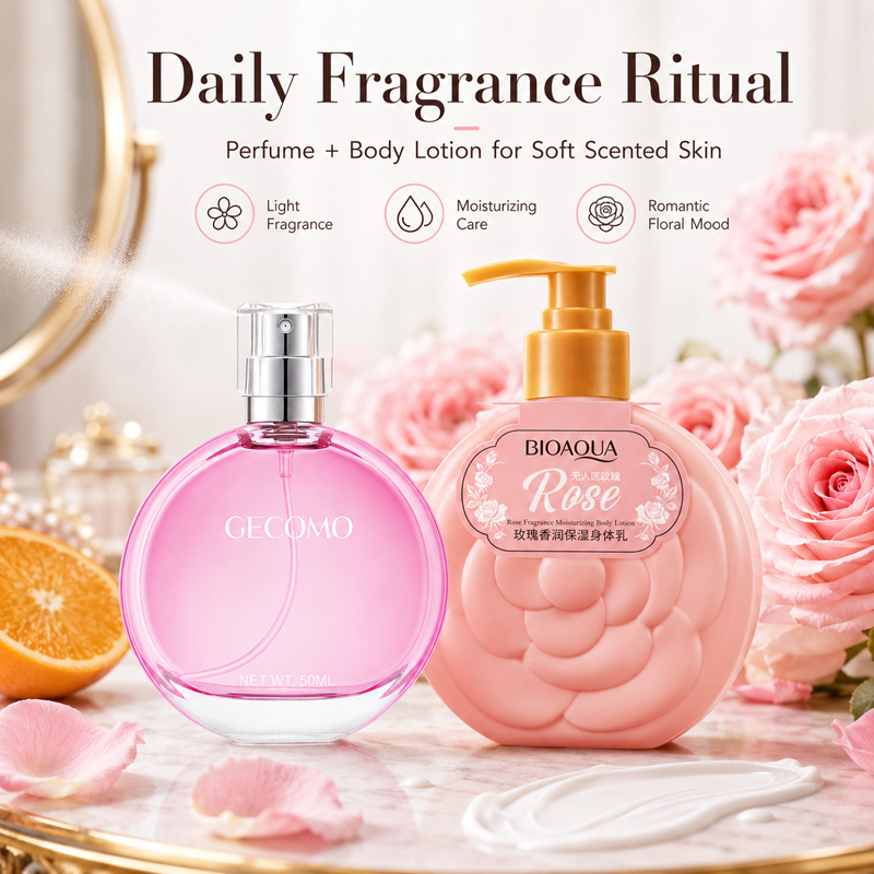 GECOMO Women's Perfume Set 50m – обзор и цена Perfume Fragrance Lotion