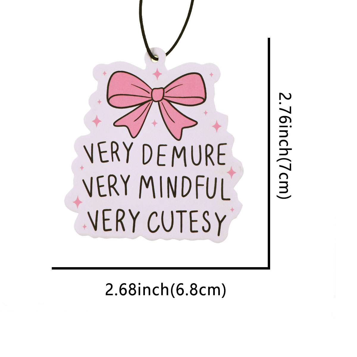 Butterfly Bow Quotes Car Aroma – обзор и цена Fragrance Quotes