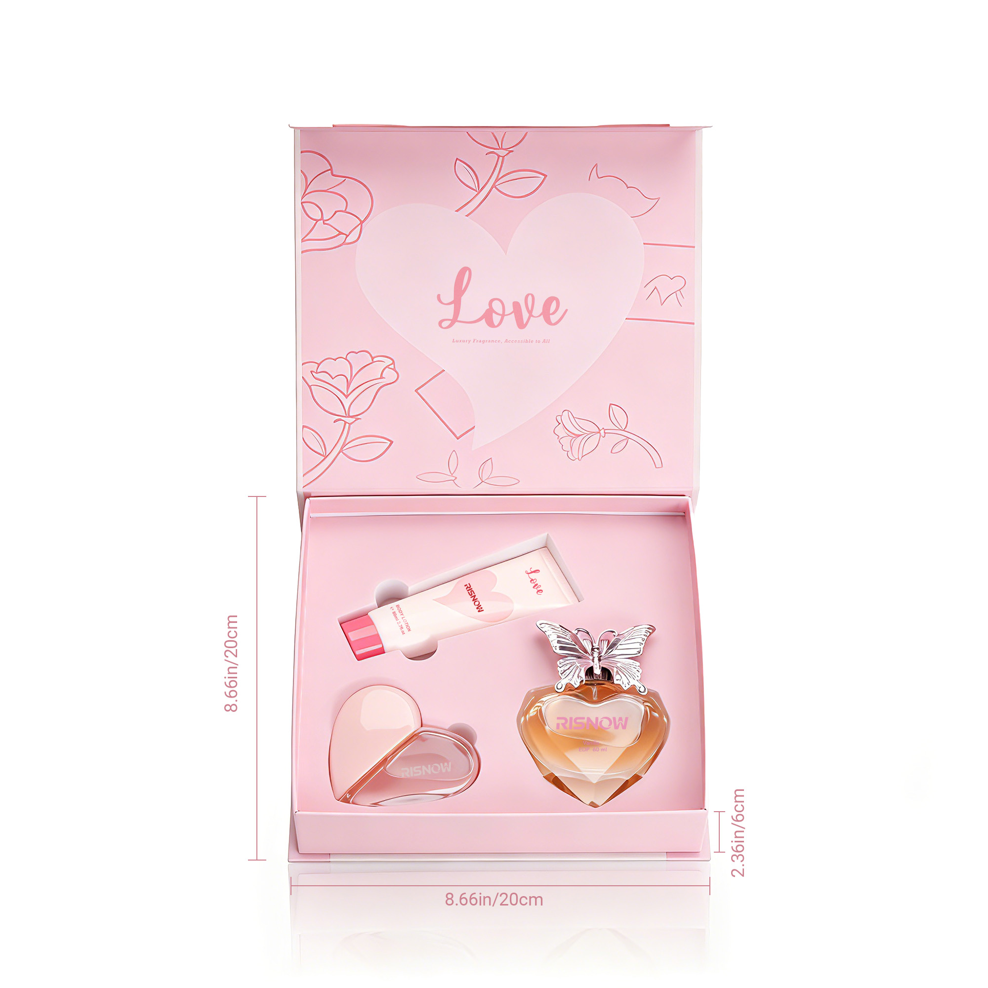 RISNOW Perfume Gift Set for Wo – обзор и цена Perfume Fragrance Lotion
